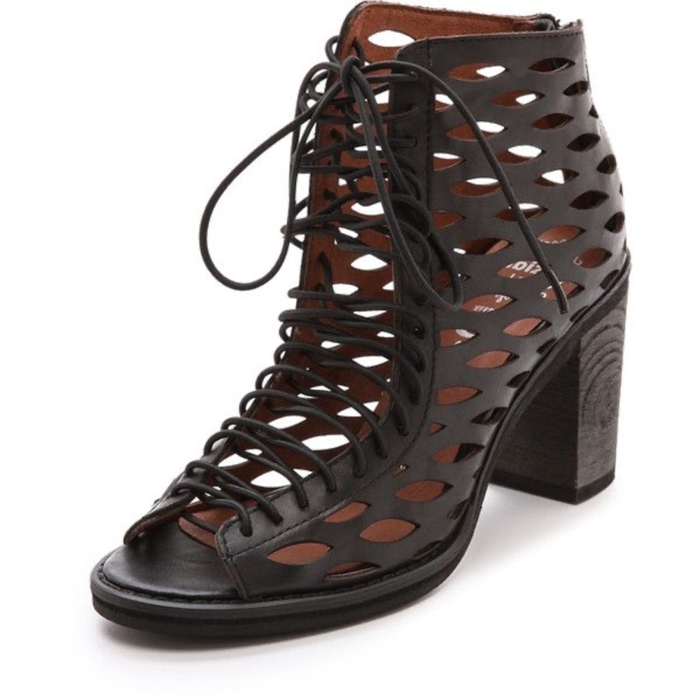 Jeffrey Campbell Cors Cut Block Heel Sandals!